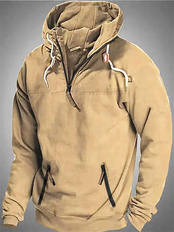 Tyron - Men's Casual Long Sleeve Hoodie