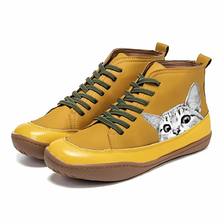 Cathy - Ankle Boots For Cat Lovers