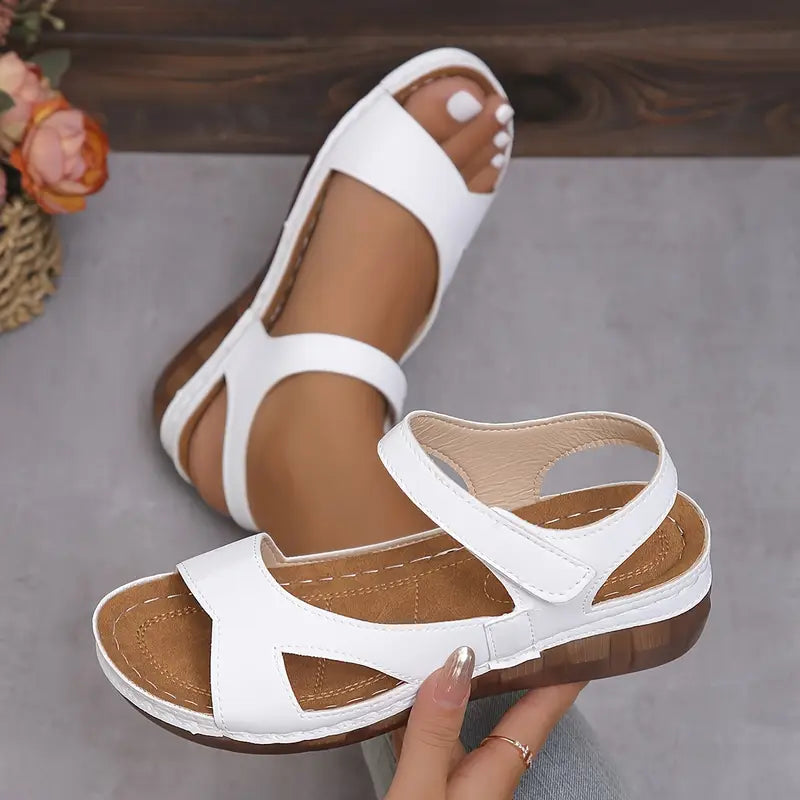 Andrea - Comfort Wedge Heel Sandals