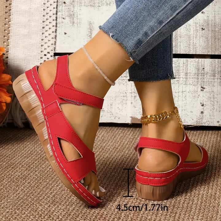 Andrea - Comfort Wedge Heel Sandals