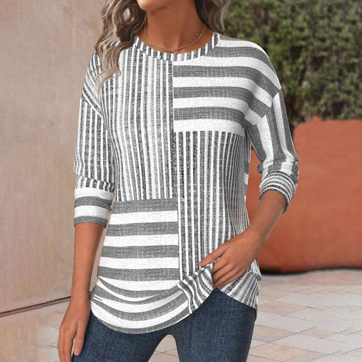 Kathy - Breathable Striped Shirt