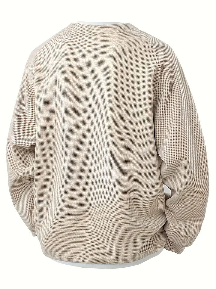 Ruben - Men's Waffle Optic Long Sleeve Shirt