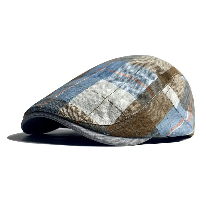 Daniel - Modern Checkered Beret