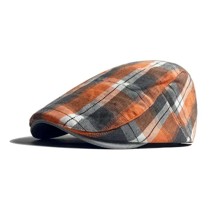 Daniel - Modern Checkered Beret