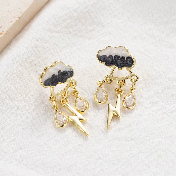 Sunny - Raindrop Pendant Earring