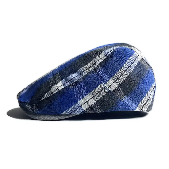 Daniel - Modern Checkered Beret