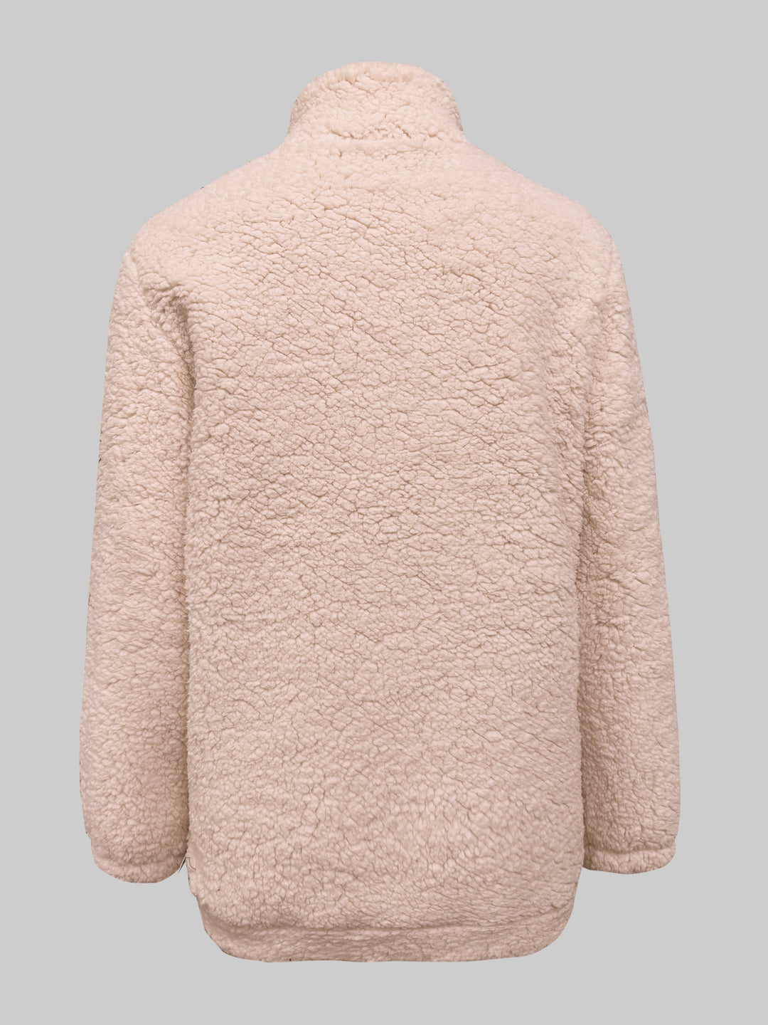 Sophie - Cozy Long Sleeve Fleece Half-Zip Sweatshirt