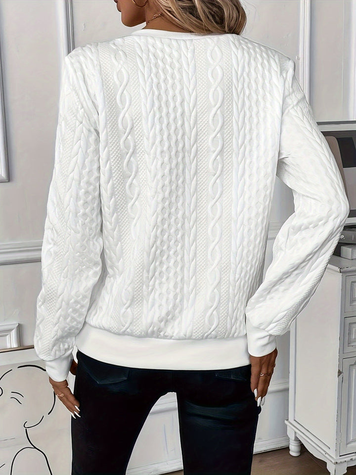Rachel - Comfortable And Elegant Zip-Up Sweater