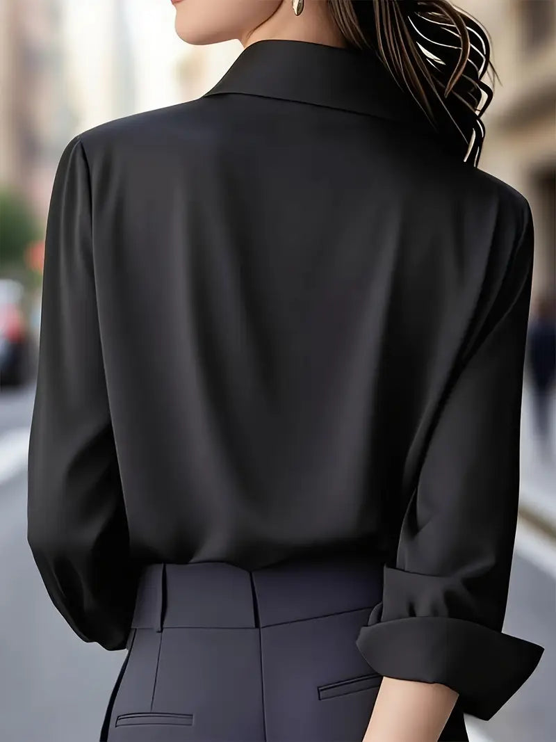 Estelle - Elegant Long Sleeve Blouse