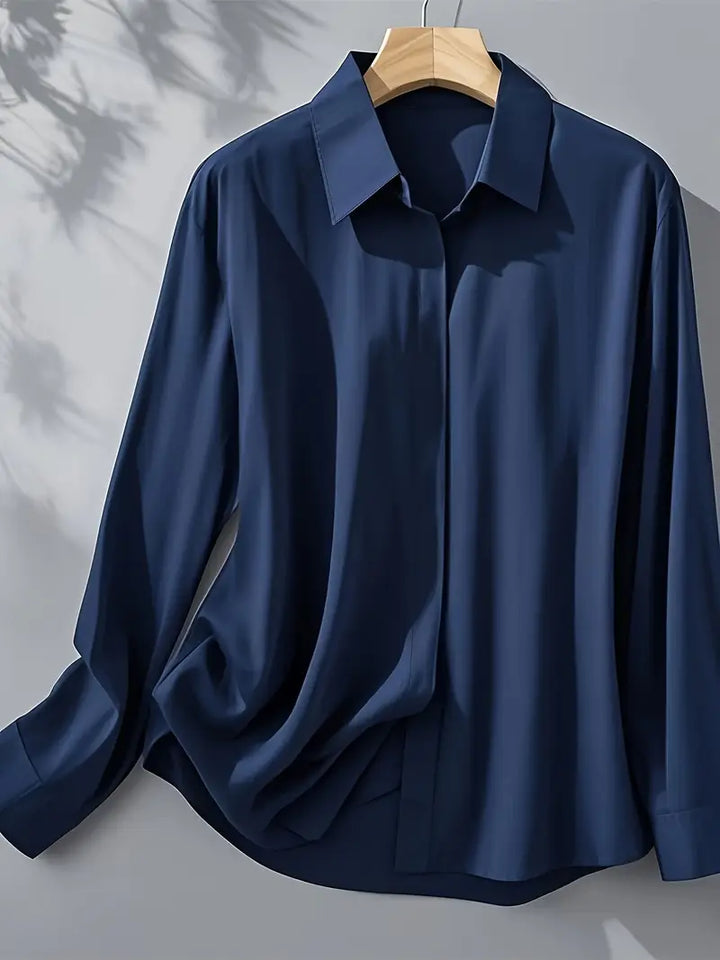 Estelle - Elegant Long Sleeve Blouse