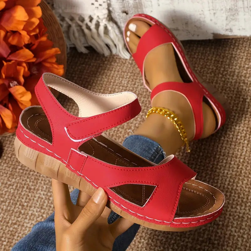 Andrea - Comfort Wedge Heel Sandals