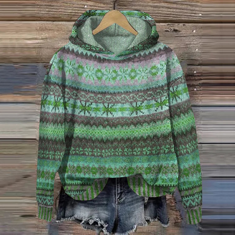 Lauretta - Ethnic Retro Hoodie