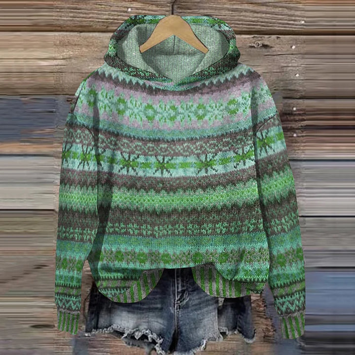 Lauretta - Ethnic Retro Hoodie