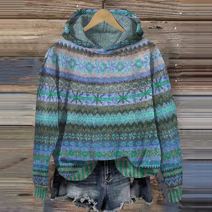 Lauretta - Ethnic Retro Hoodie