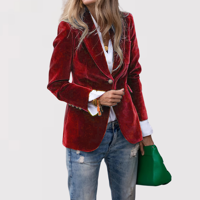 Adele-  Luxury Velvet Jacket