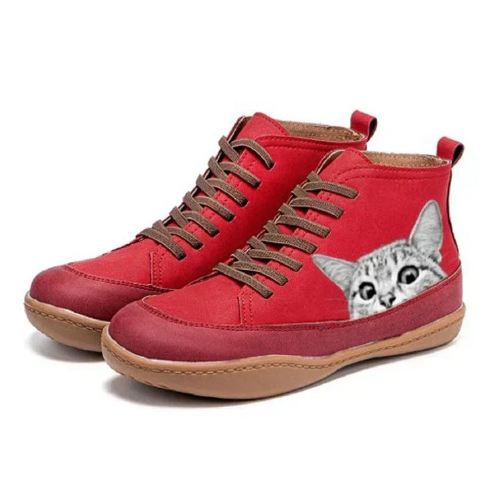 Cathy - Ankle Boots For Cat Lovers