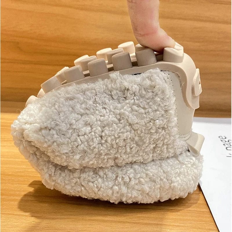 Shirley - Ultra Comfort Teddy Moccasins