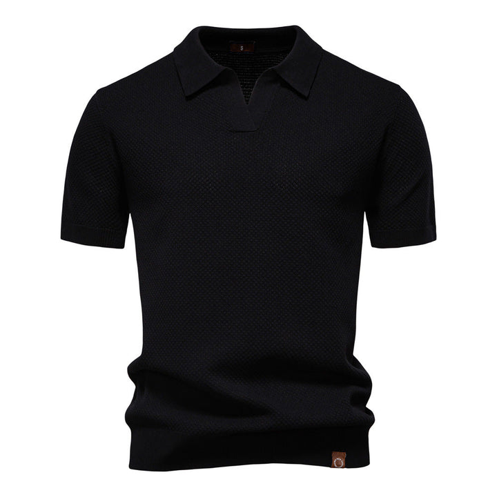 Randy - Breathable Short Sleeve Polo Shirt