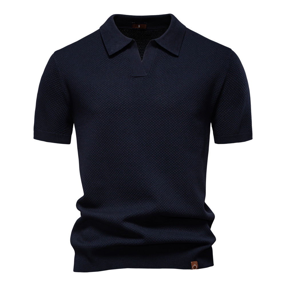 Randy - Breathable Short Sleeve Polo Shirt