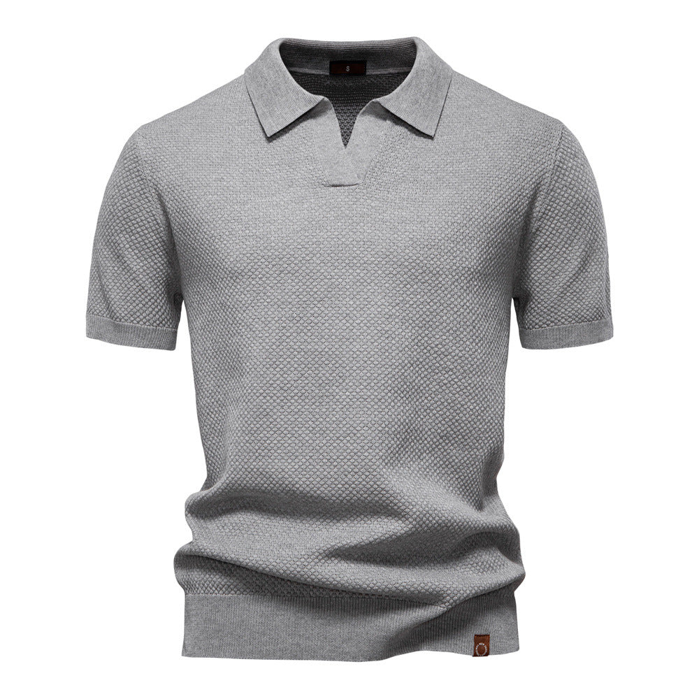 Randy - Breathable Short Sleeve Polo Shirt