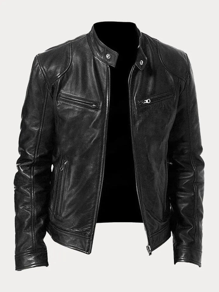 Cliff - Men's Casual Leather Jacket