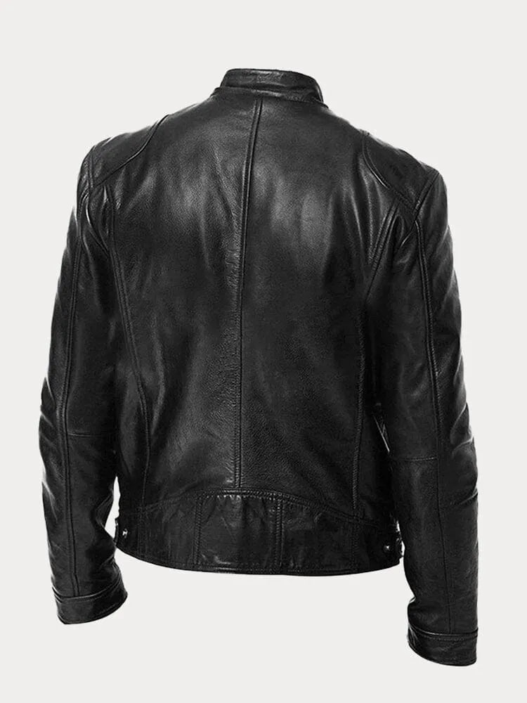 Cliff - Men's Casual Leather Jacket