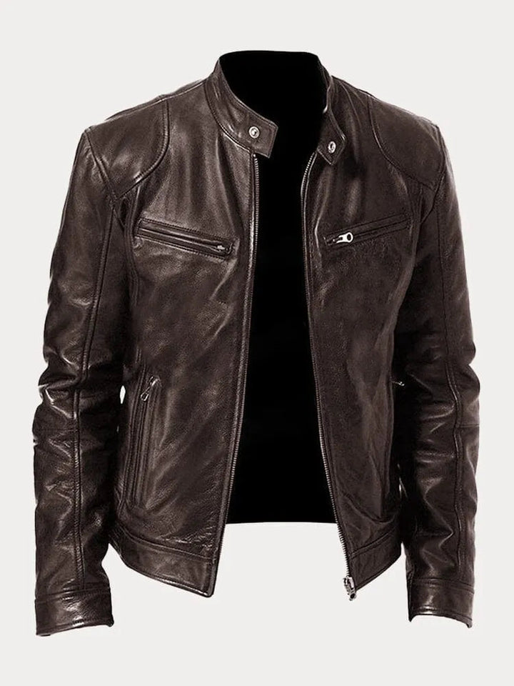 Cliff - Men's Casual Leather Jacket