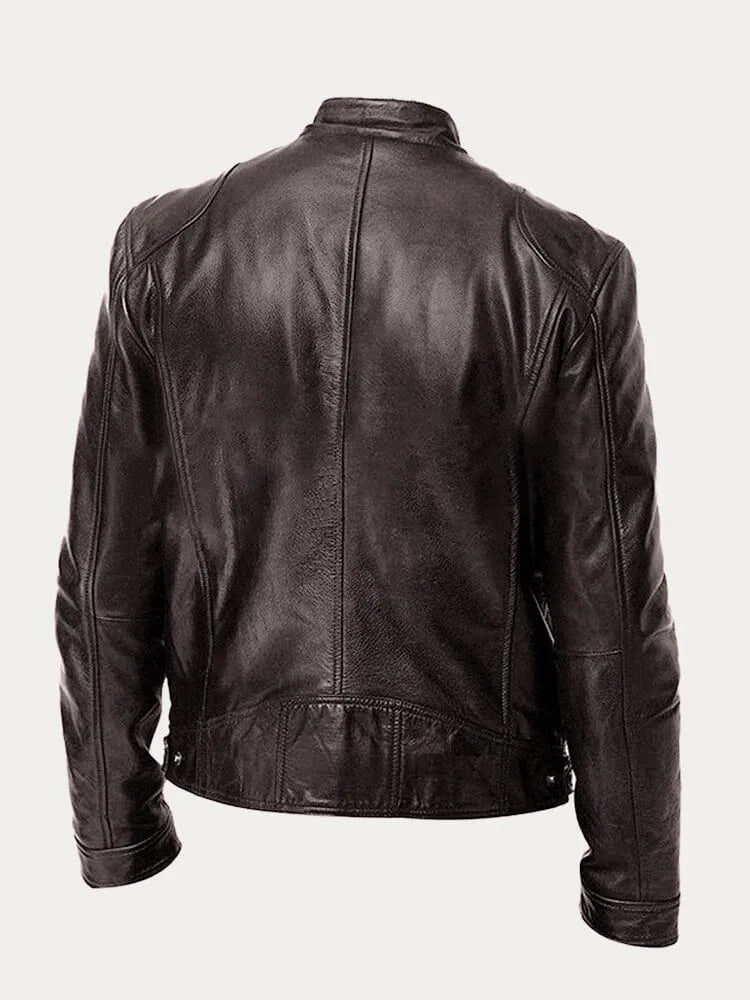 Cliff - Men's Casual Leather Jacket