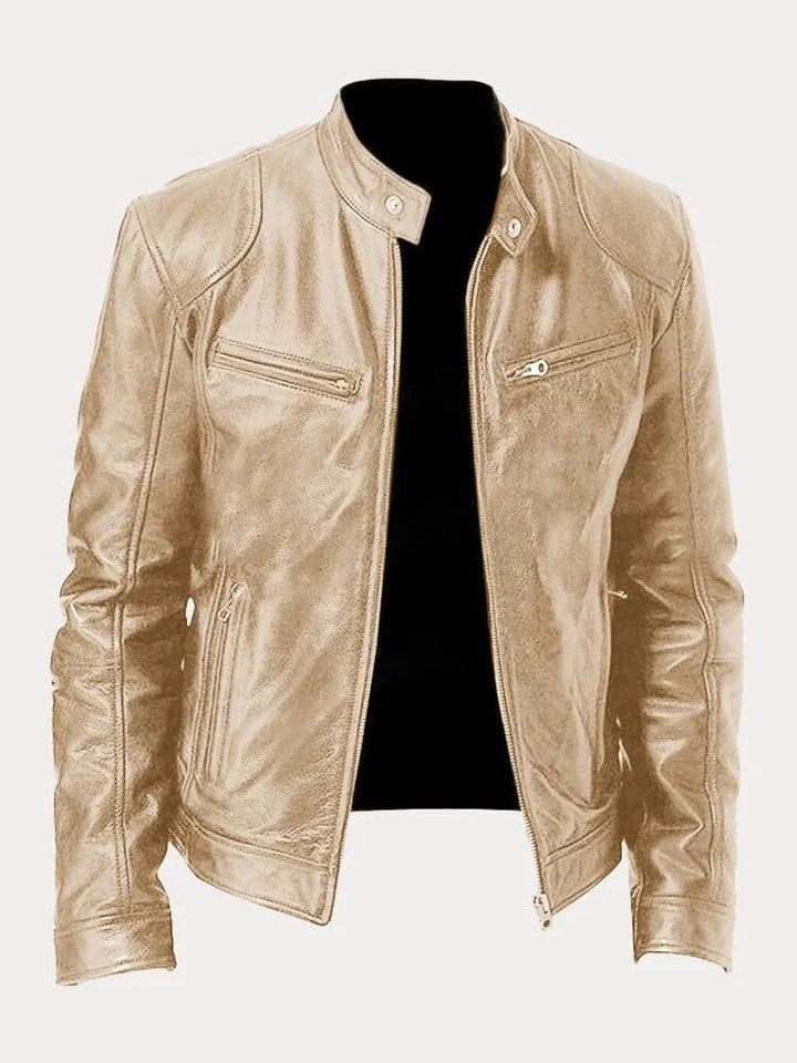 Cliff - Men's Casual Leather Jacket