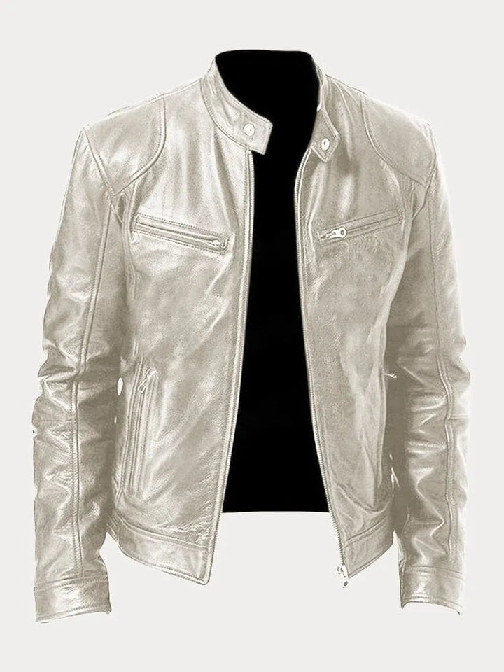 Cliff - Men's Casual Leather Jacket
