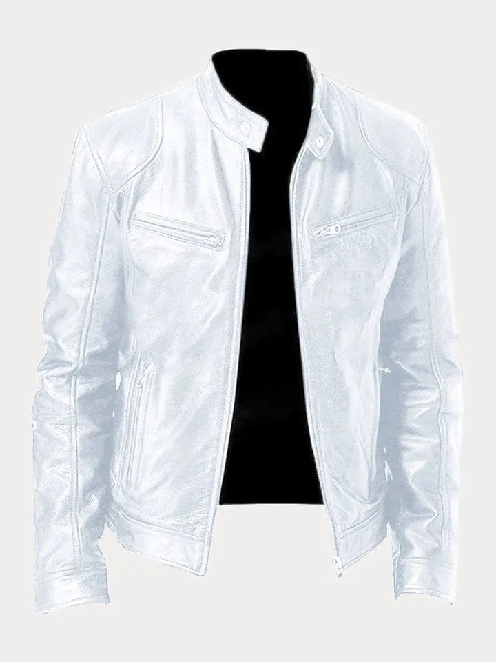 Cliff - Men's Casual Leather Jacket