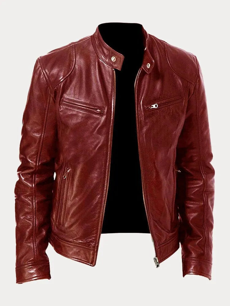 Cliff - Men's Casual Leather Jacket