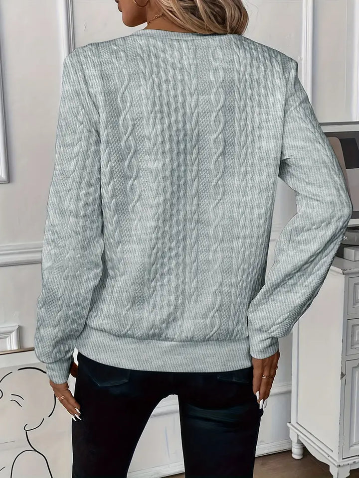 Rachel - Comfortable And Elegant Zip-Up Sweater
