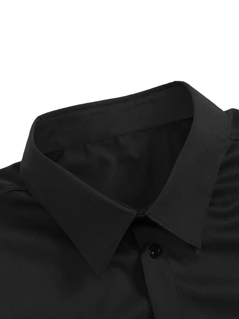 Marc - Mens's Classic Breathable Long Sleeve Shirt