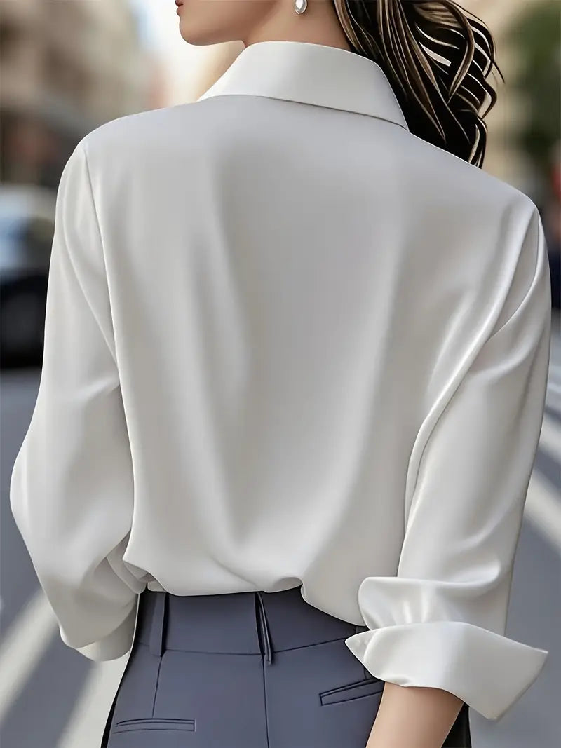 Estelle - Elegant Long Sleeve Blouse