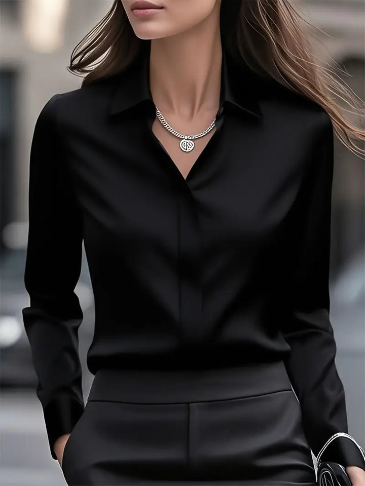 Estelle - Elegant Long Sleeve Blouse