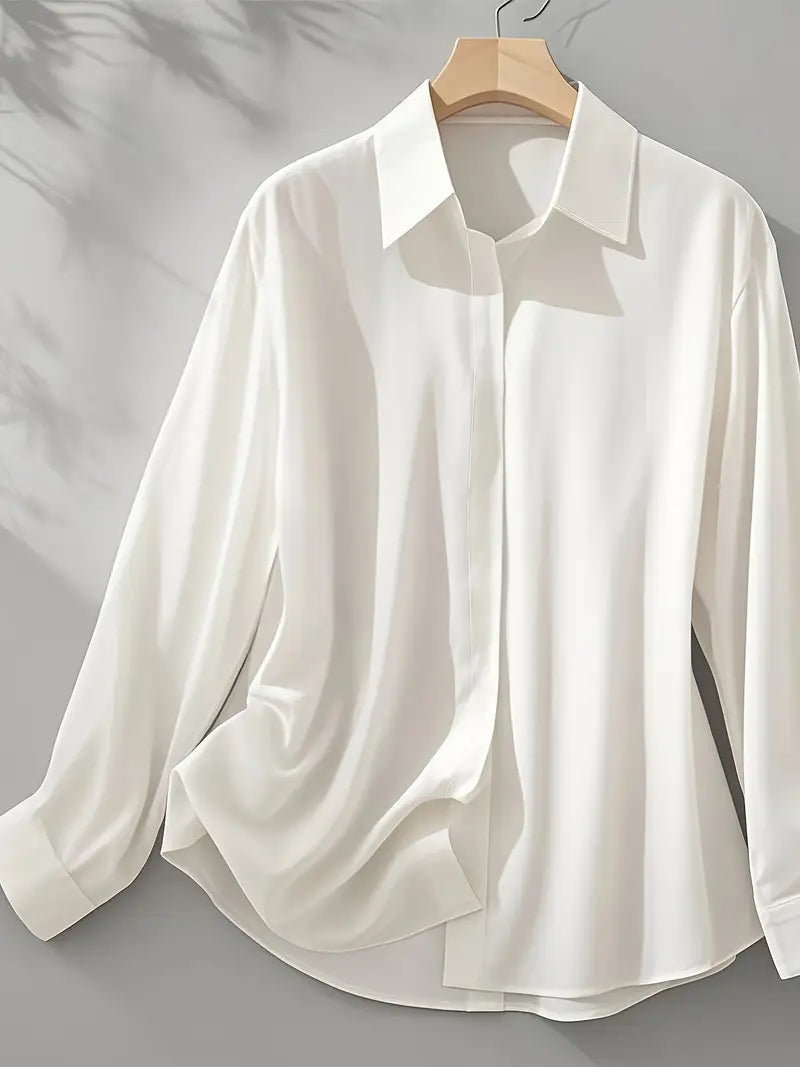 Estelle - Elegant Long Sleeve Blouse