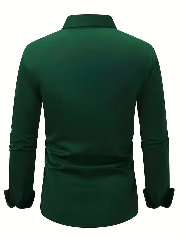 Marc - Mens's Classic Breathable Long Sleeve Shirt