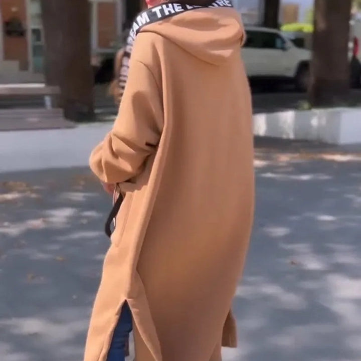 Cheryl - Stylish Long Hooded Cardigan
