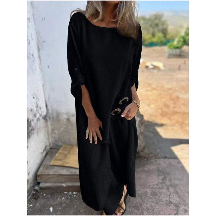 Kerry - Elegant Round Neck 2-Piece Set