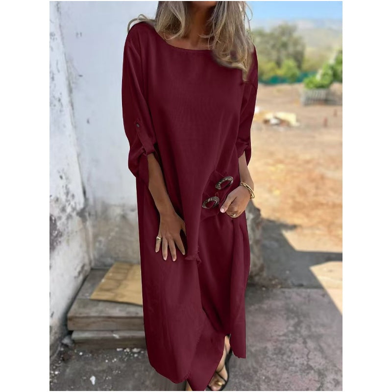 Kerry - Elegant Round Neck 2-Piece Set