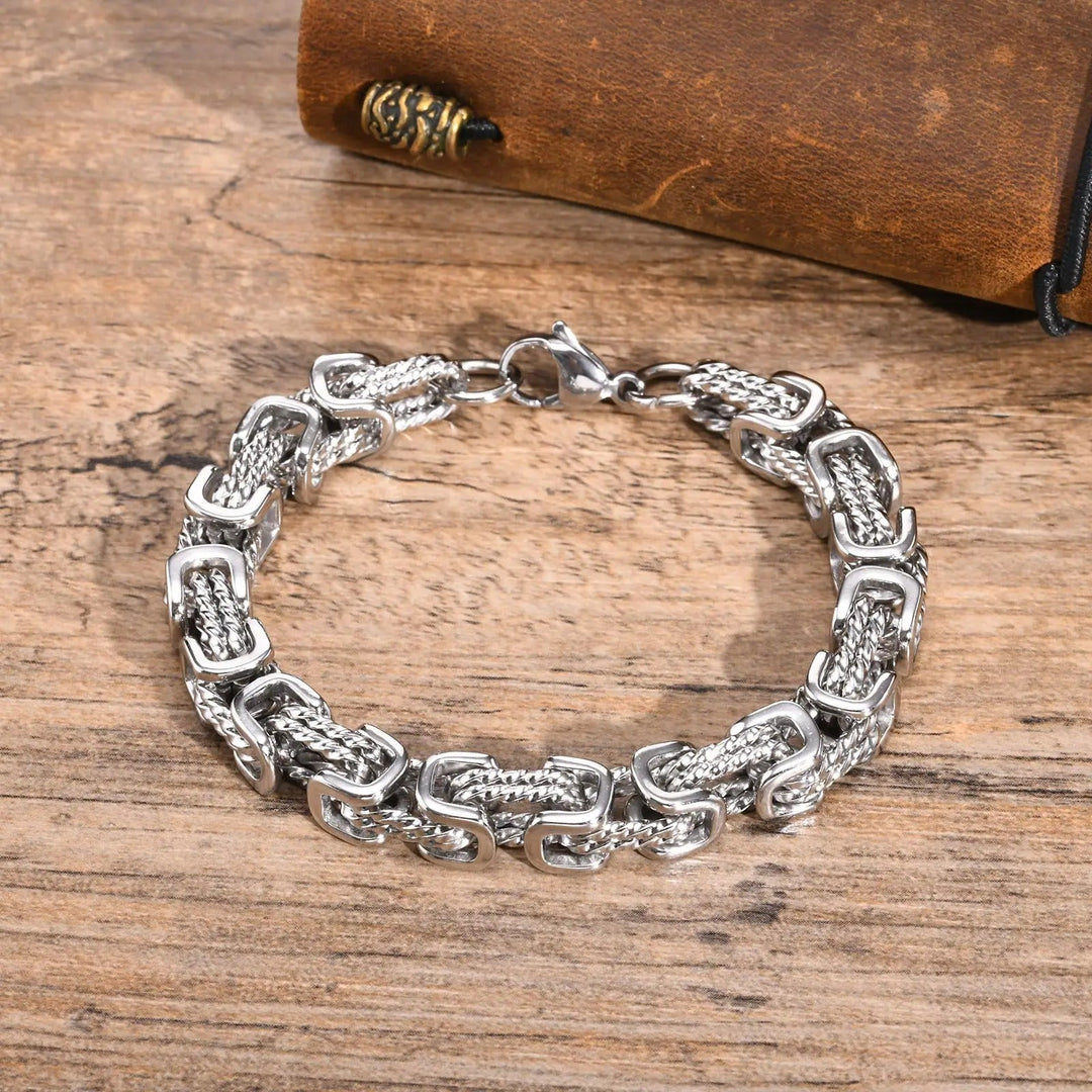 Marco - Men's Forged Chain Cuff