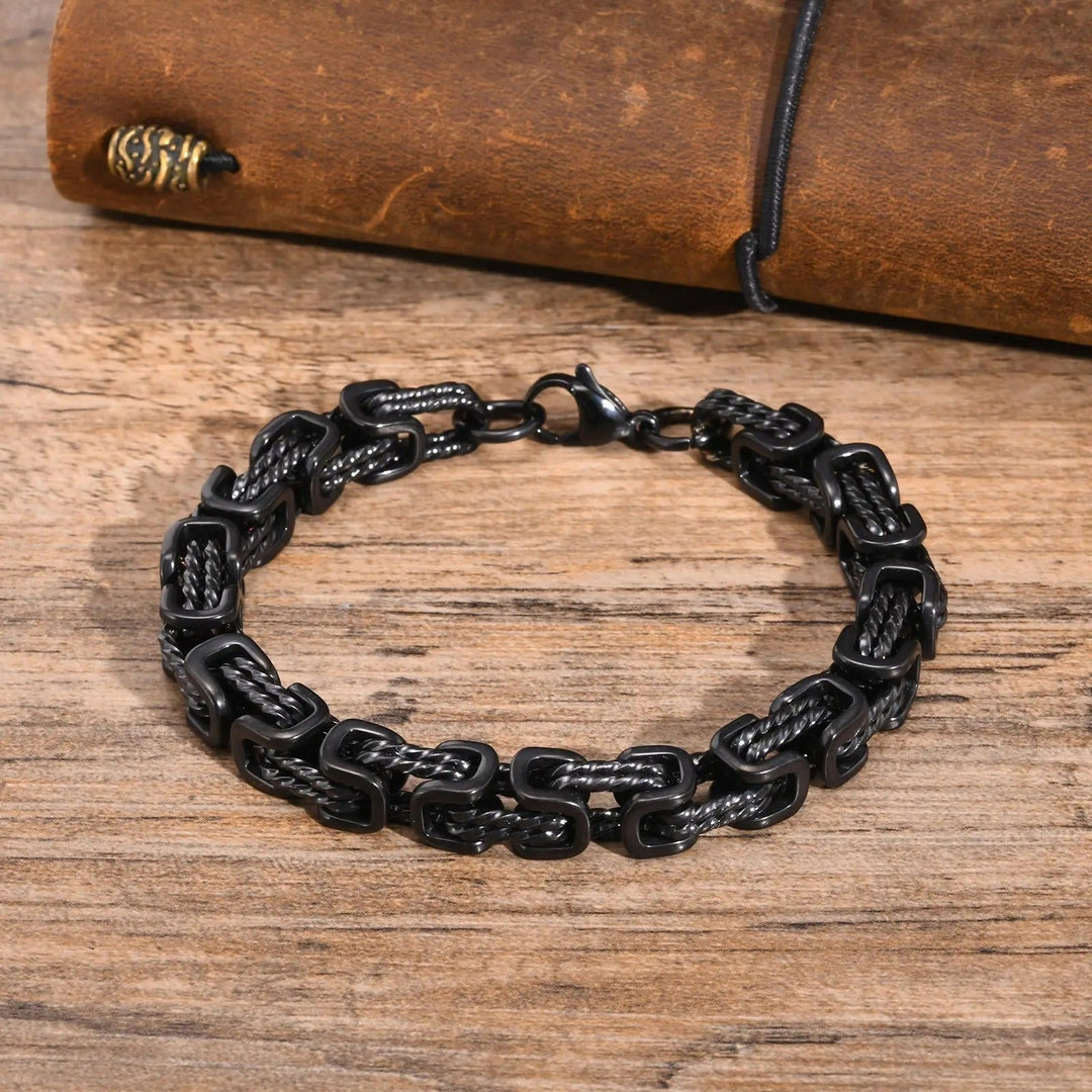 Marco - Men's Forged Chain Cuff
